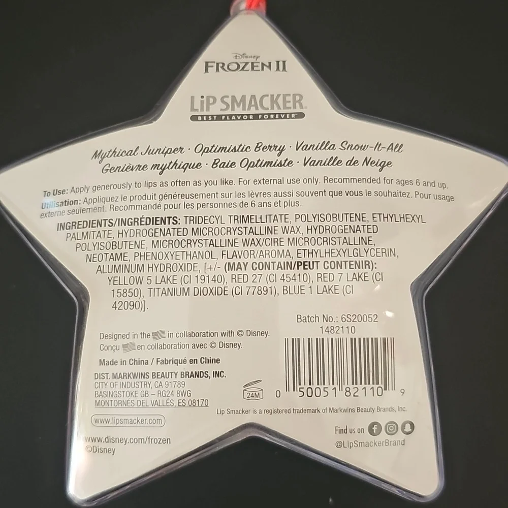 Disney Frozen II Star Lip Smacker Trio